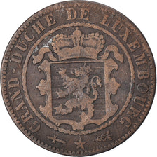 Moeda, Luxemburgo, 10 Centimes, 1854