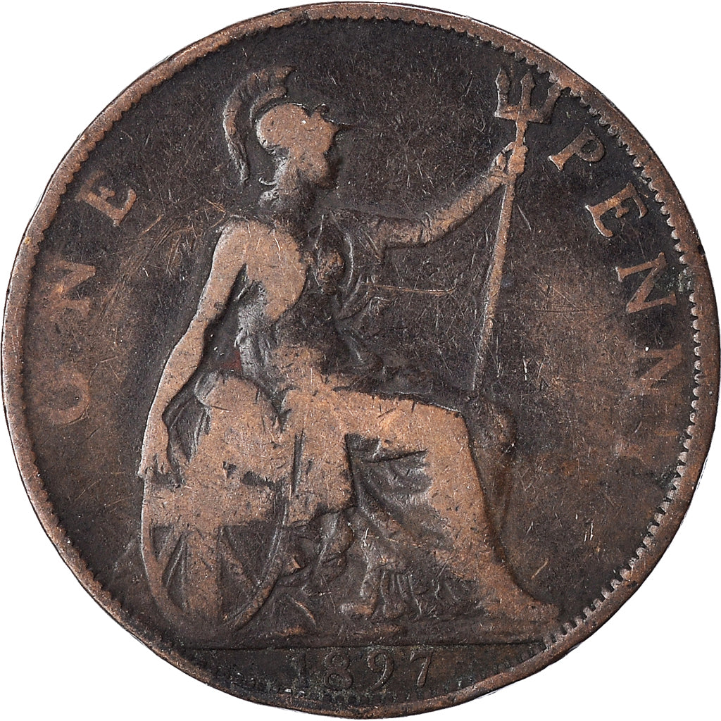 Moneta, Gran Bretagna, Penny, 1897