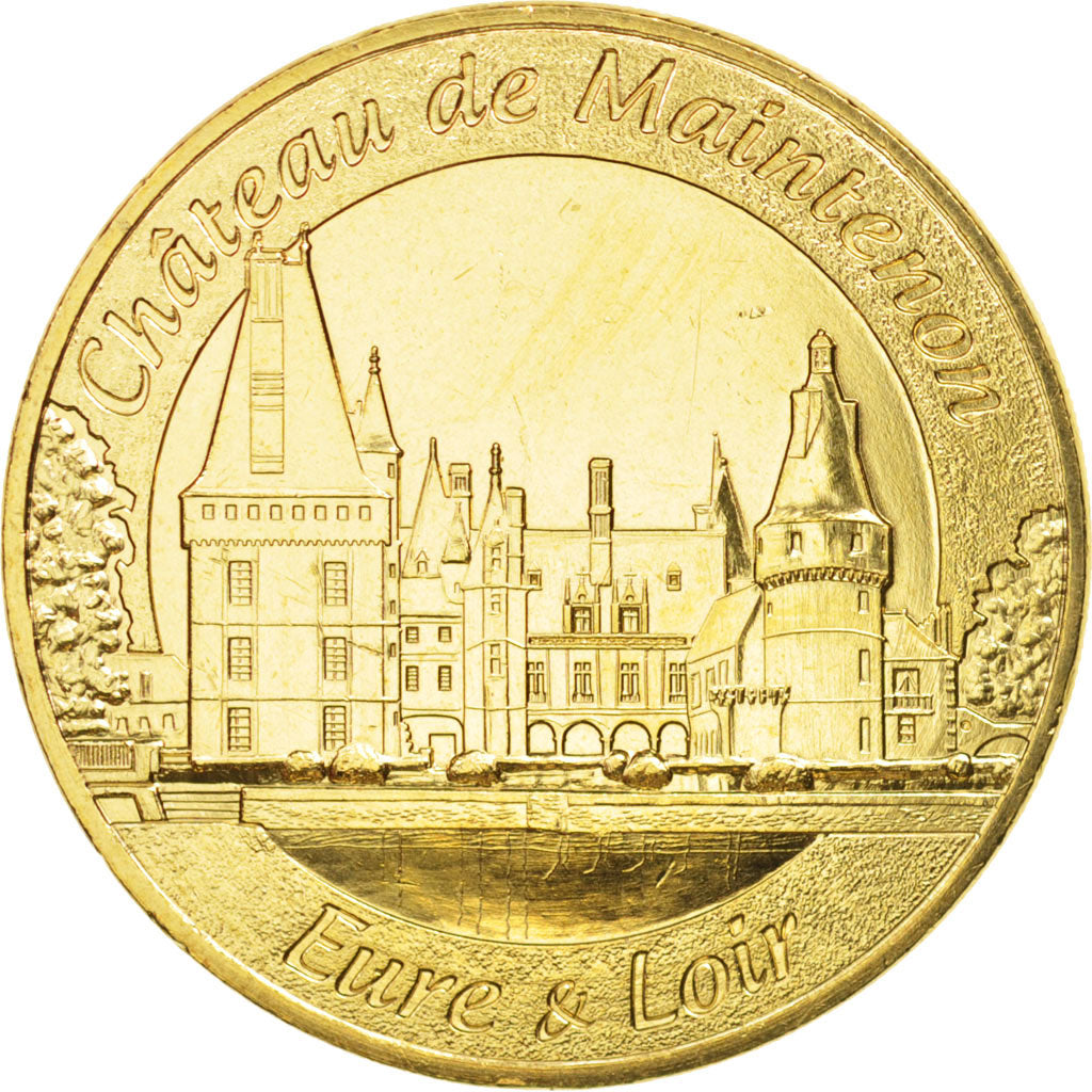 France, Tourist Token, 28/ Château de Maintenon, 2015, Monnaie de Paris