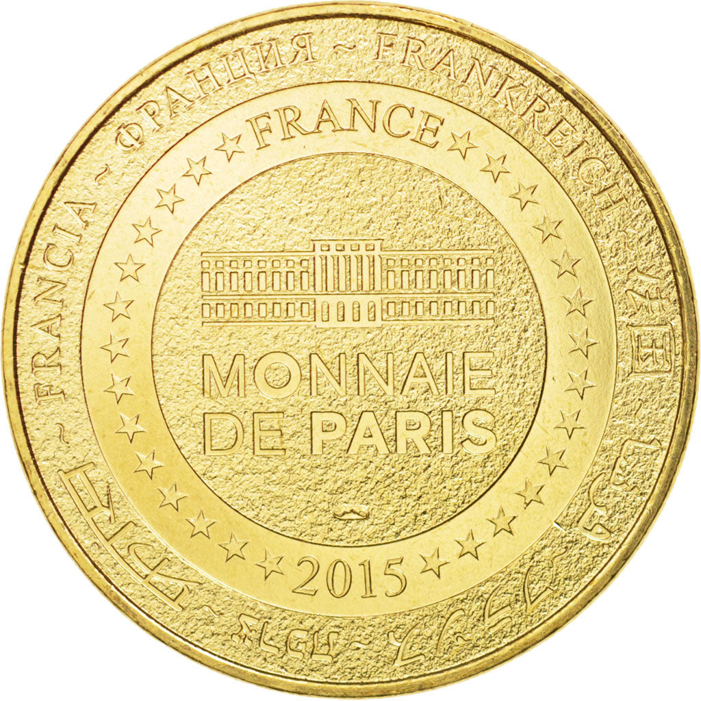 France, Tourist Token, 28/ Château de Maintenon, 2015, Monnaie de Paris