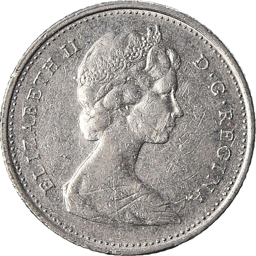 Moneda, Canadá, 10 Cents, 1973