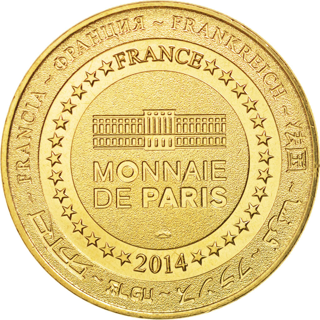 Francia, Token, Tourist Token, 29/ Océanopolis - Brest - Loutre, 2014, Monna...