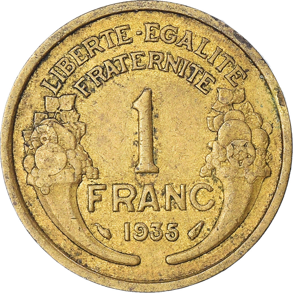 Coin, France, Franc, 1935