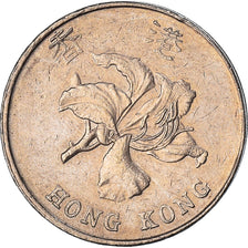 Coin, Hong Kong, 5 Dollars, 1997