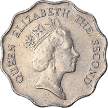 Coin, Hong Kong, 2 Dollars, 1989