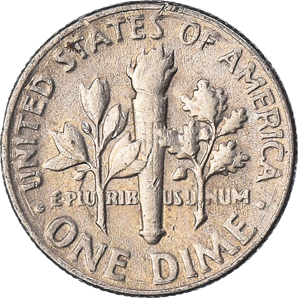 Moneda, Estados Unidos, Dime, 1966