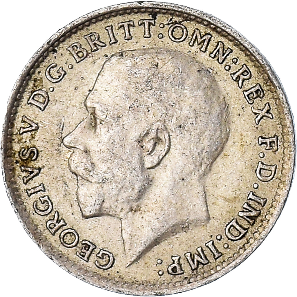 Coin, Great Britain, 3 Pence, 1917