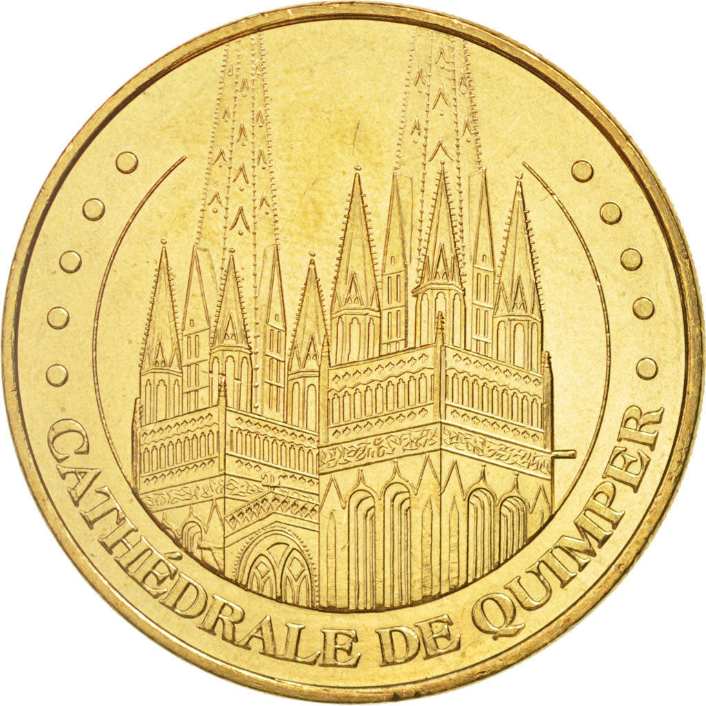 France, Token, Tourist Token, 29/ Cathédrale de Quimper, 2010, Monnaie de