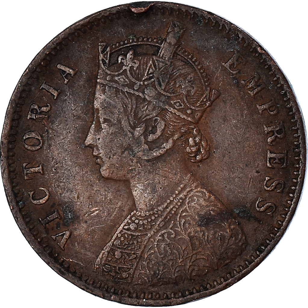 Münze, INDIA-BRITISH, 1/4 Anna, 1883