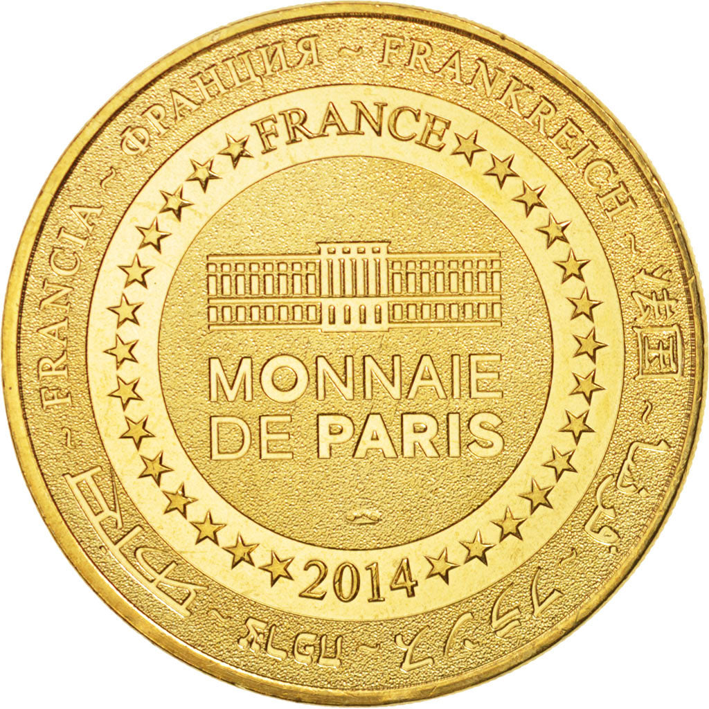 Frankreich, Token, Tourist Token, 30/ Grotte de la Cocalière, 2014, Monnaie de