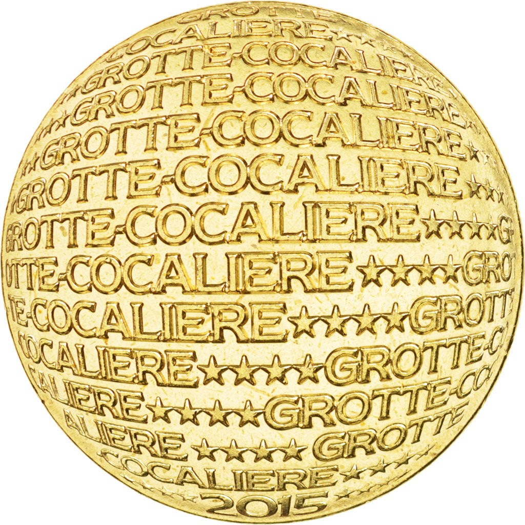 France, Tourist Token, 30/ Grotte de la Cocalière, 2015, Monnaie de Paris