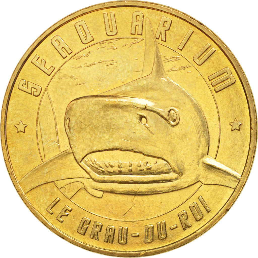 France, Token, Tourist Token, 30/ Seasquarium - Requin - Grau-du-Roi, 2012