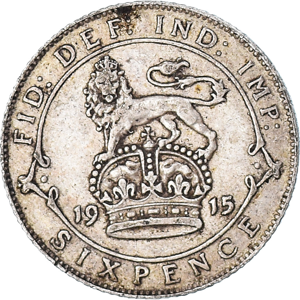 Moneta, Wielka Brytania, 6 Pence, 1915