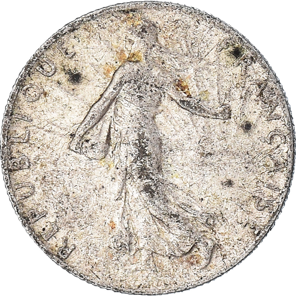 Monnaie, France, 50 Centimes, 1917