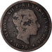 Münze, Spanien, 5 Centimos, 1879