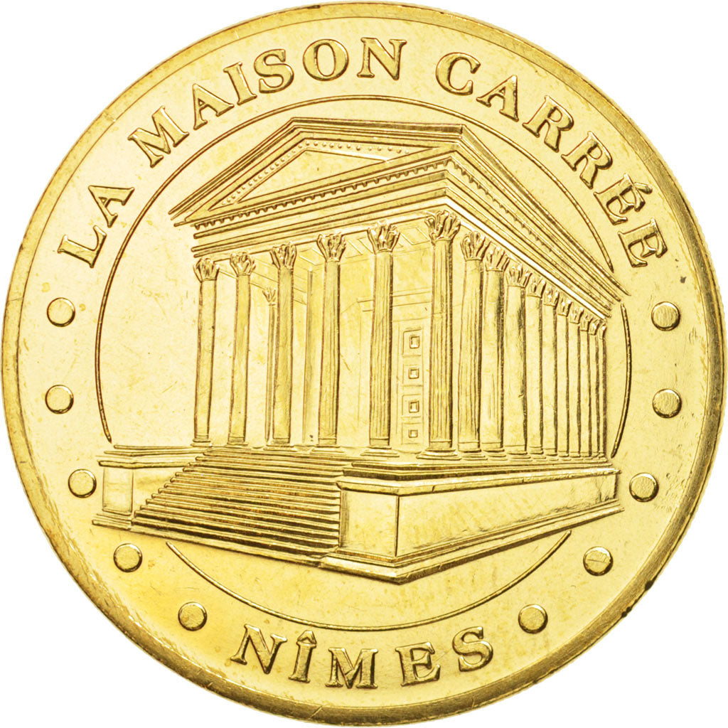 Frankreich, Tourist Token, 30/ La Maison Carrée - Nîmes, 2014, Monnaie de Paris