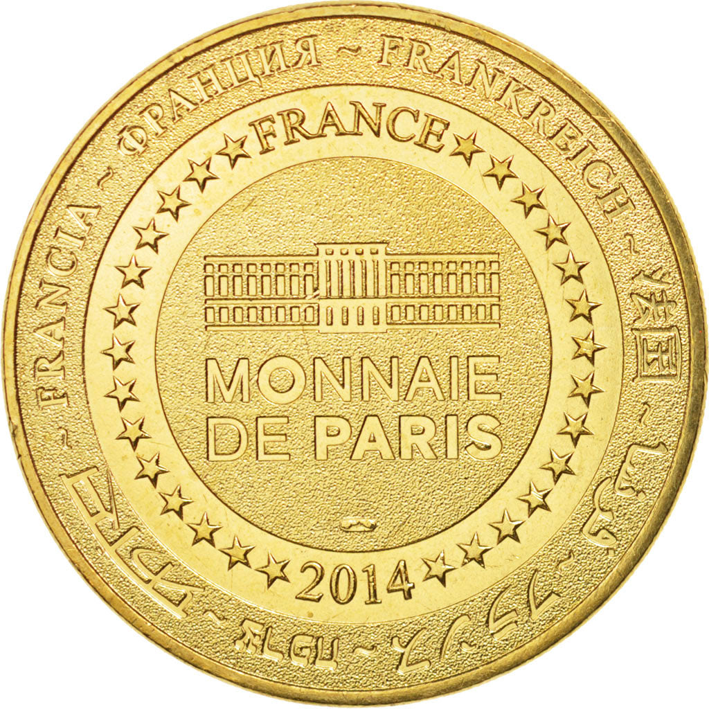 Frankreich, Tourist Token, 30/ La Maison Carrée - Nîmes, 2014, Monnaie de Paris