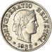 Monnaie, Suisse, 5 Rappen, 1939