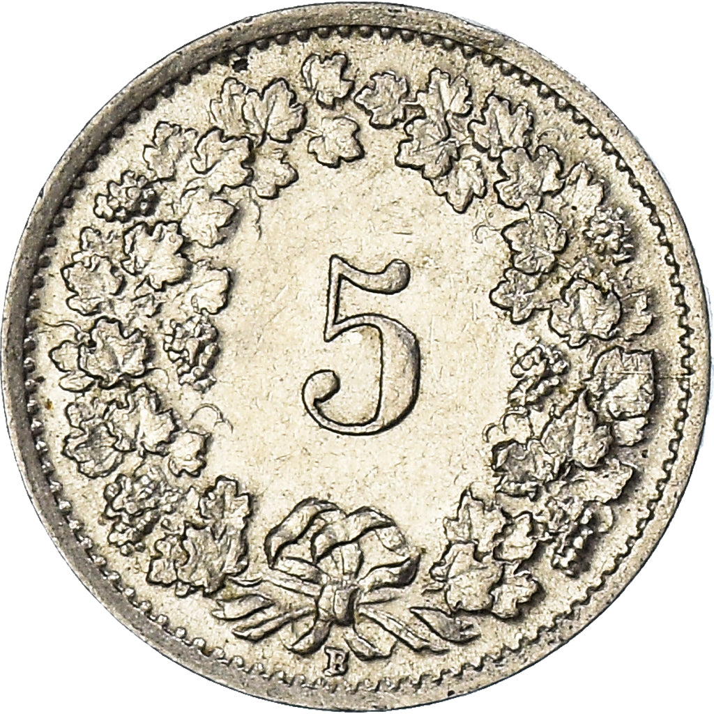 Monnaie, Suisse, 5 Rappen, 1939