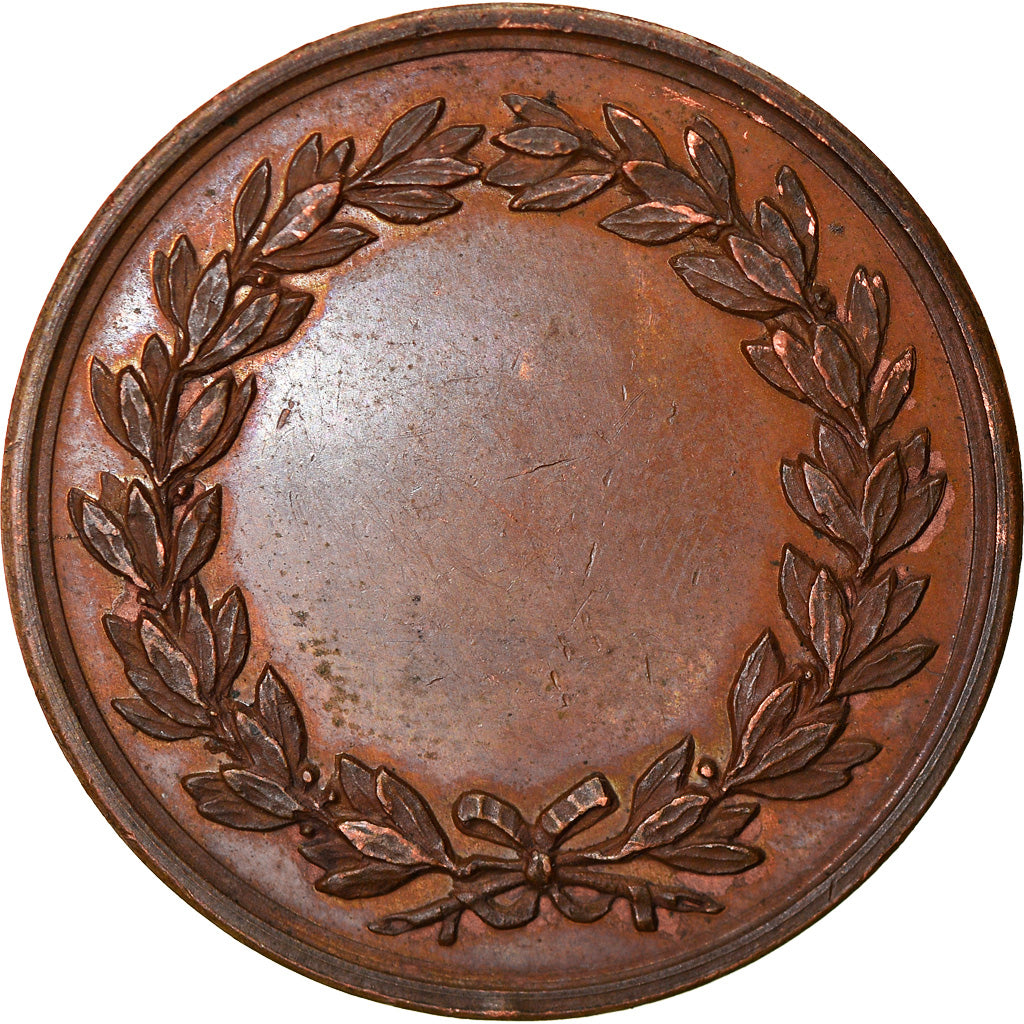 France, Medal, Napoléon III, Empereur, History, Chaplain, AU(50-53), Copper