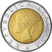 Coin, Italy, 500 Lire, 1984
