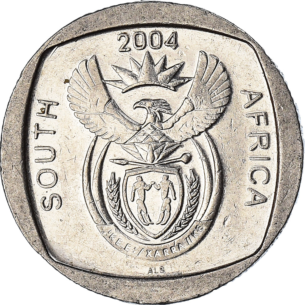 Coin, South Africa, 2 Rand, 2004
