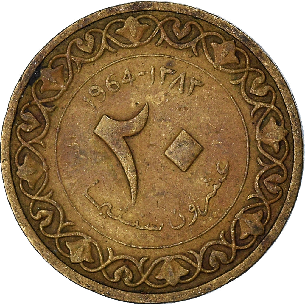 Münze, Algeria, 20 Centimes