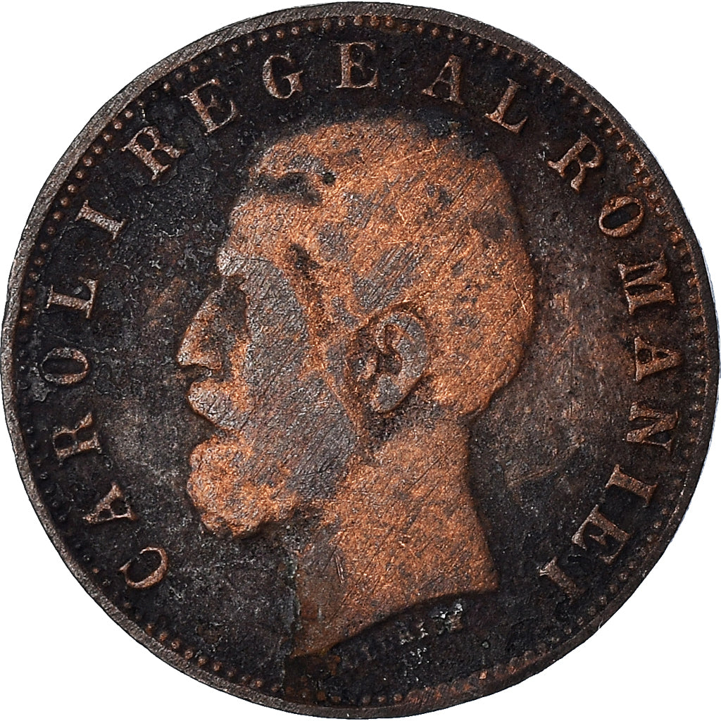 Moneta, Romania, 5 Bani, 1883