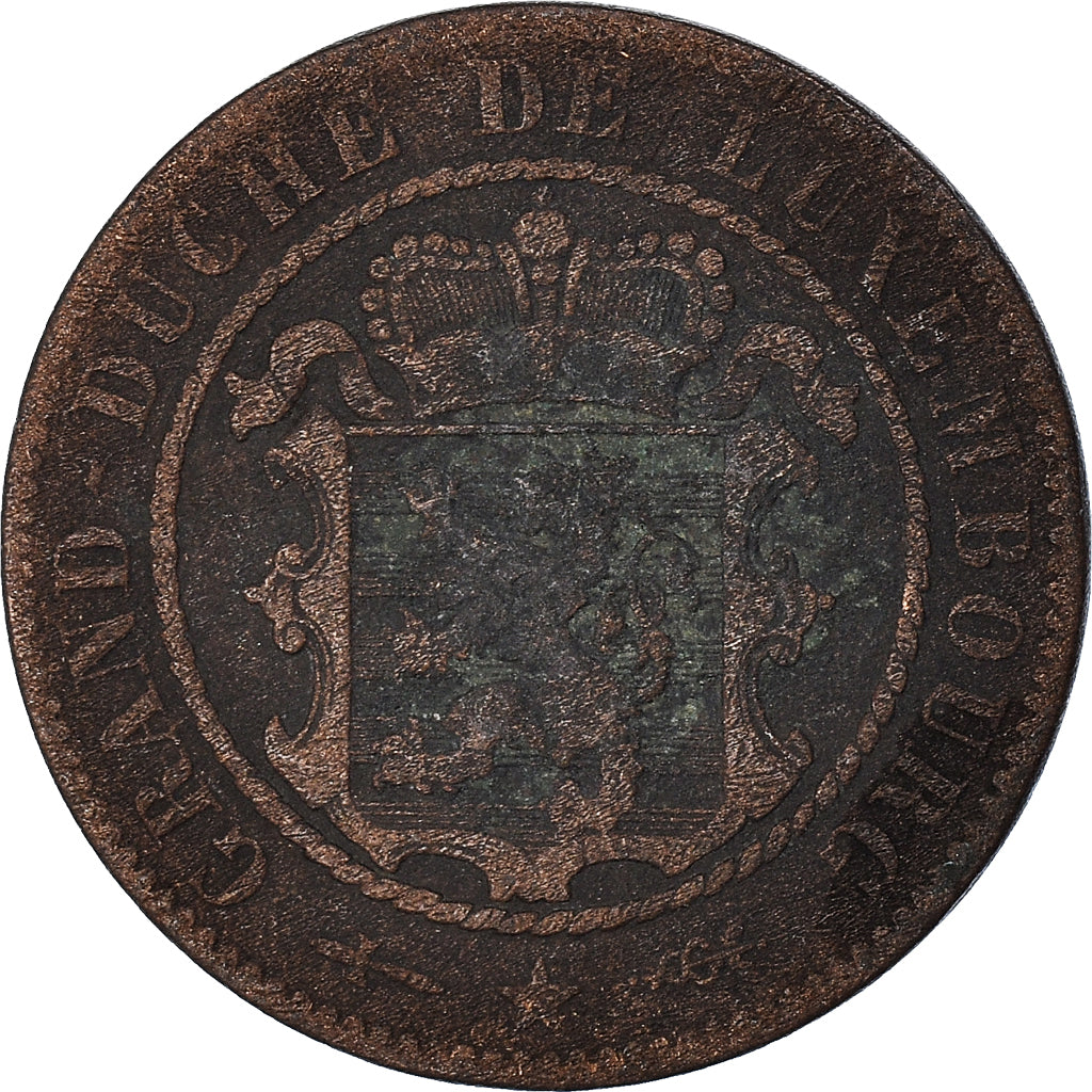 Moneta, Lussemburgo, 10 Centimes, 1854