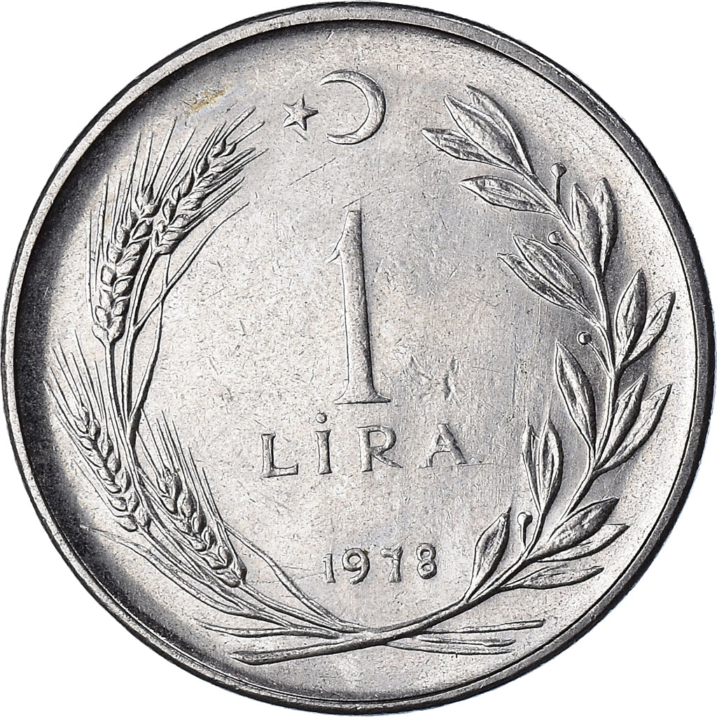 Münze, Türkei, Lira, 1978