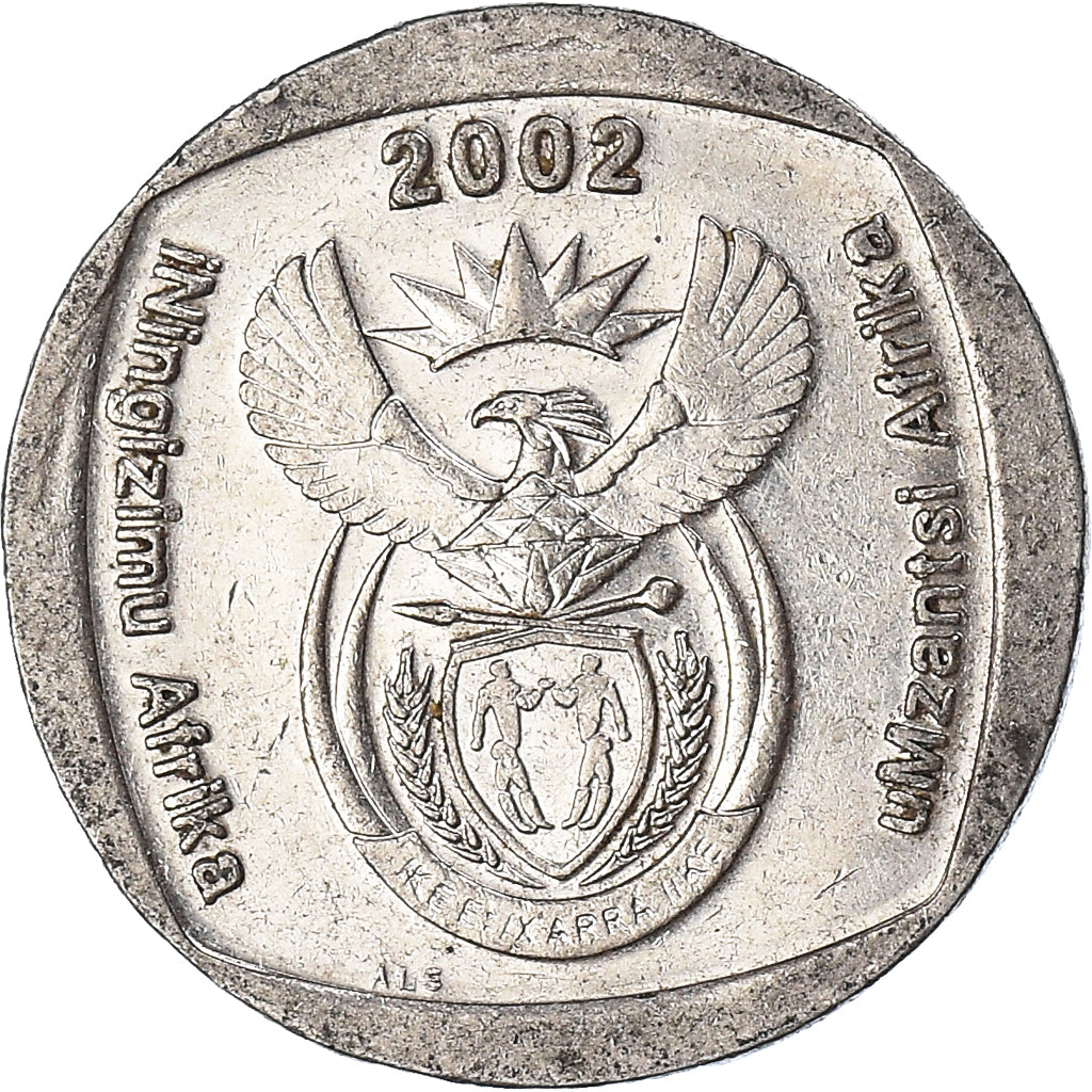 Moneta, Południowa Afryka, 2 Rand, 2002