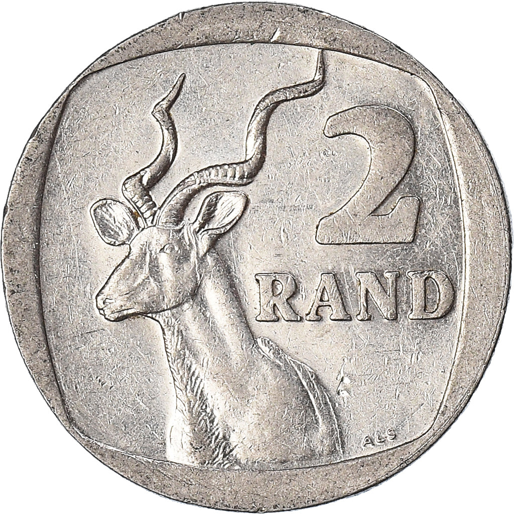 Moneta, Południowa Afryka, 2 Rand, 2002