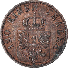 Monnaie, Etats allemands, 3 Pfenninge, 1867