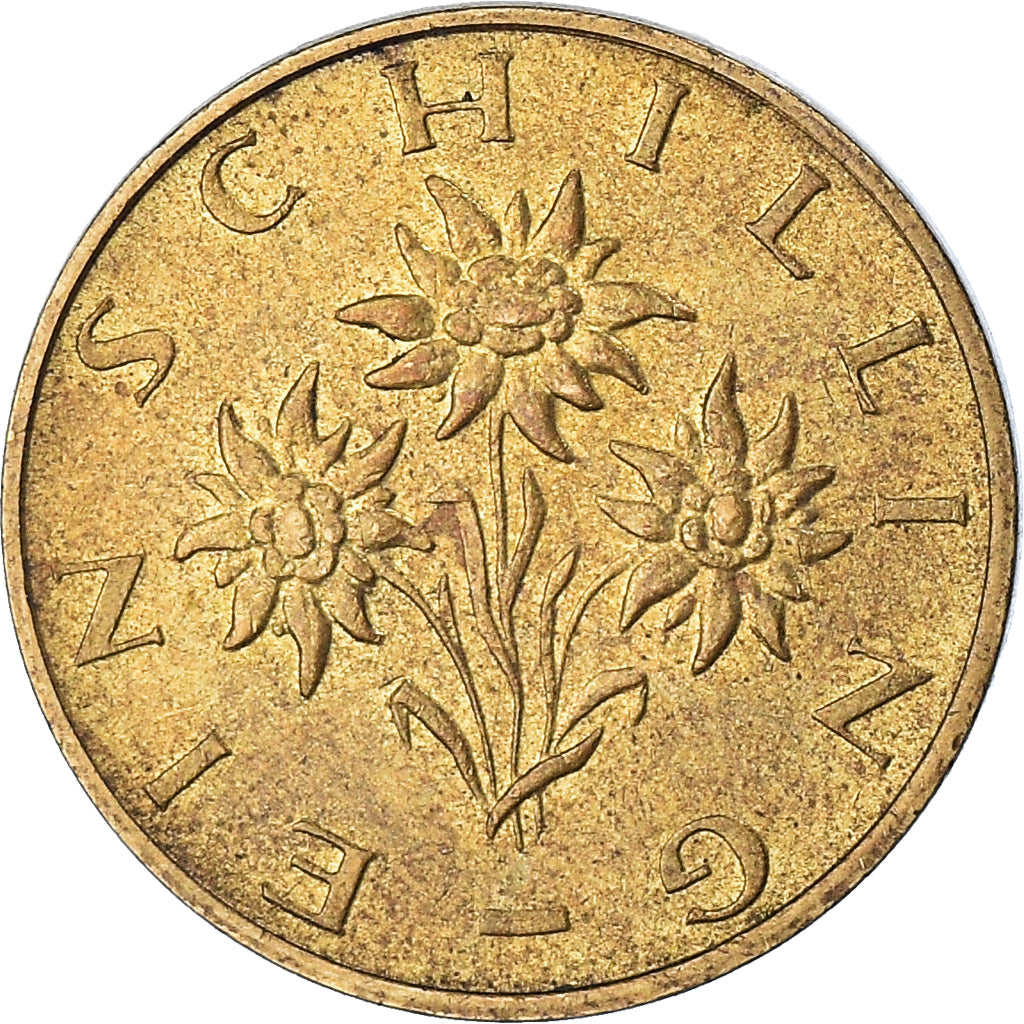 Munten, Oostenrijk, Schilling, 1989