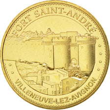 France, Jeton, Tourist Token, 30/ Fort Saint-André, 2015, Monnaie de Paris
