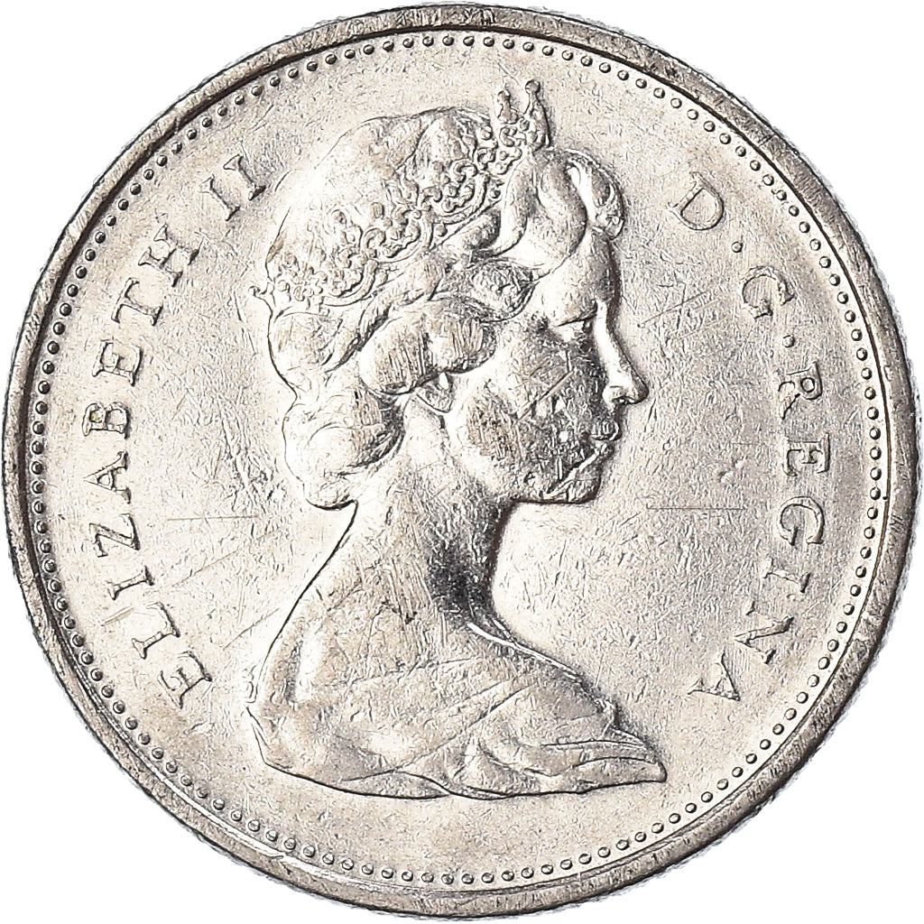 Moneda, Canadá, 25 Cents, 1976