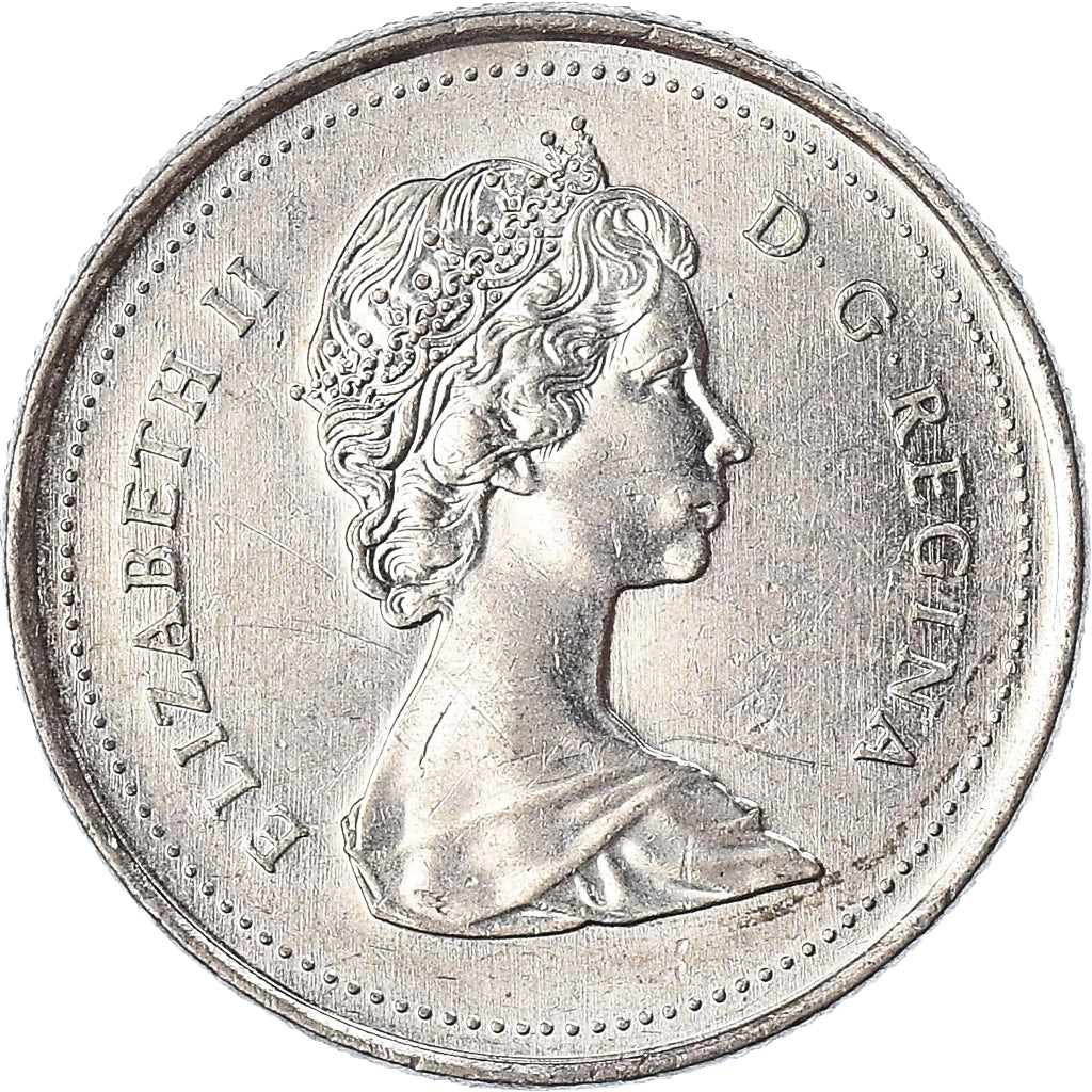 Moneta, Canada, 25 Cents, 1989