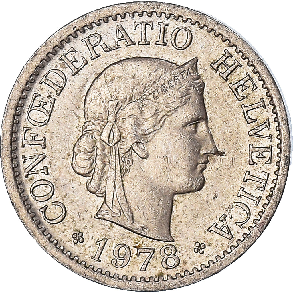 Moneta, Svizzera, 10 Rappen, 1978