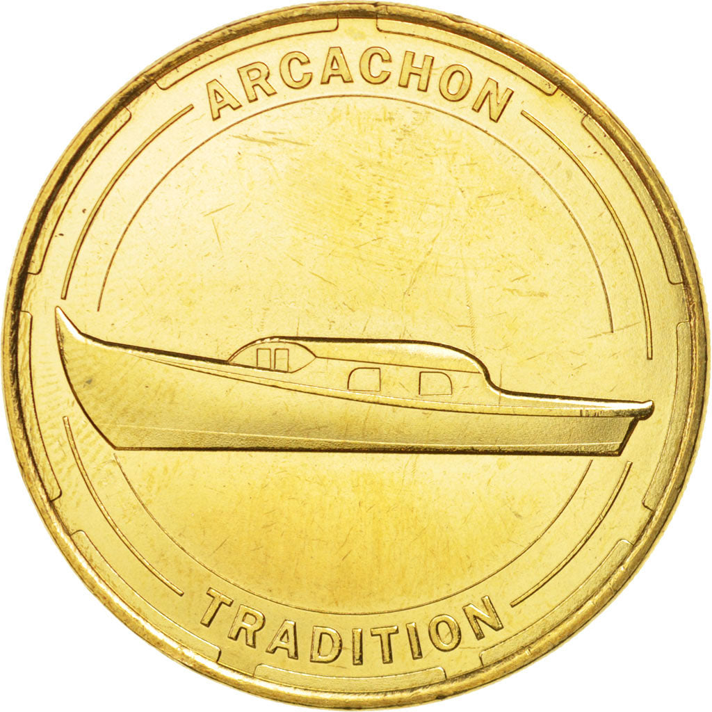France, Jeton, Tourist Token, 33/ Arcachon - La Pinasse, 2014, Monnaie de Paris
