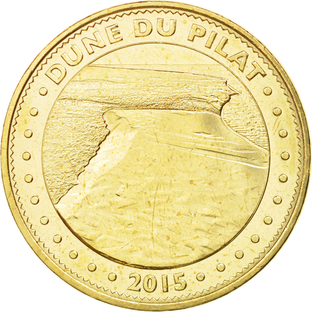 France, Tourist Token, 33/ Dune du Pilat, 2015, Monnaie de Paris