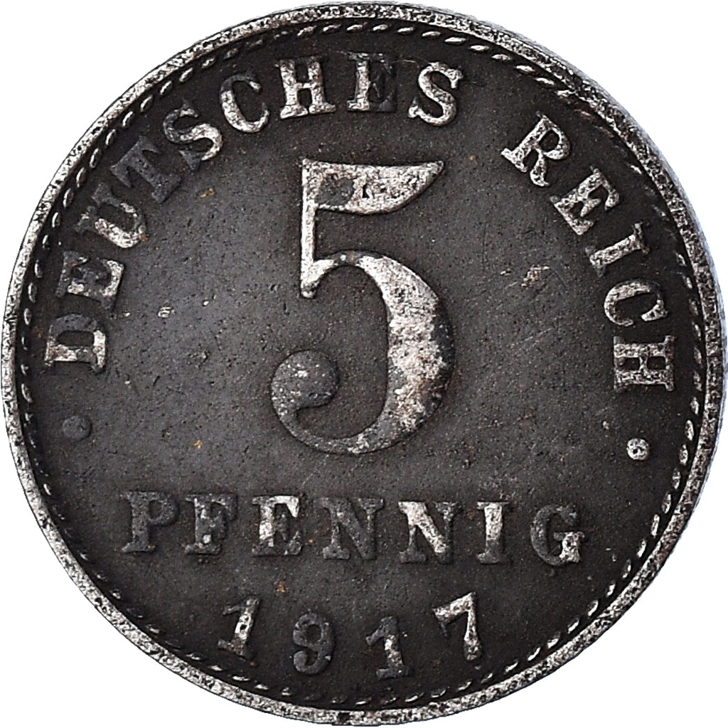 Münze, Deutschland, 5 Pfennig, 1917