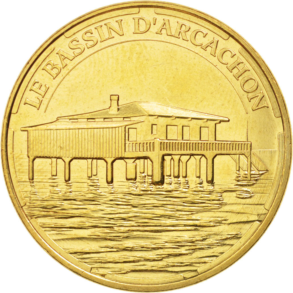 France, Token, Tourist Token, 33/ Le Bassin d'Arcachon, 2014, Monnaie de Paris