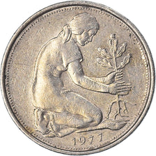 Coin, GERMANY - FEDERAL REPUBLIC, 50 Pfennig, 1977