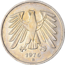Münze, Deutschland, 5 Mark, 1976