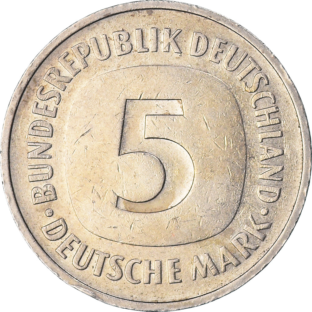 Münze, Deutschland, 5 Mark, 1976