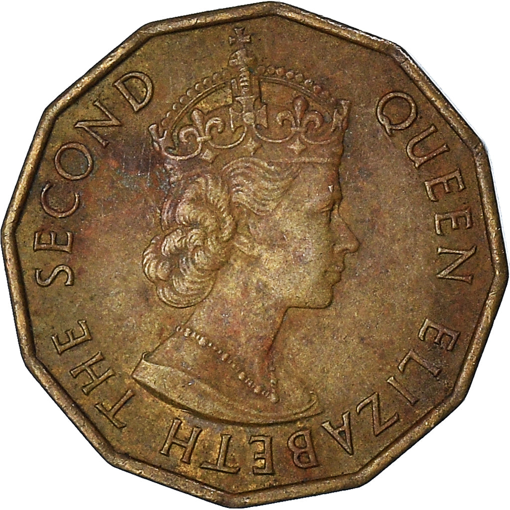 Monnaie, Nigéria, 3 Pence, 1959