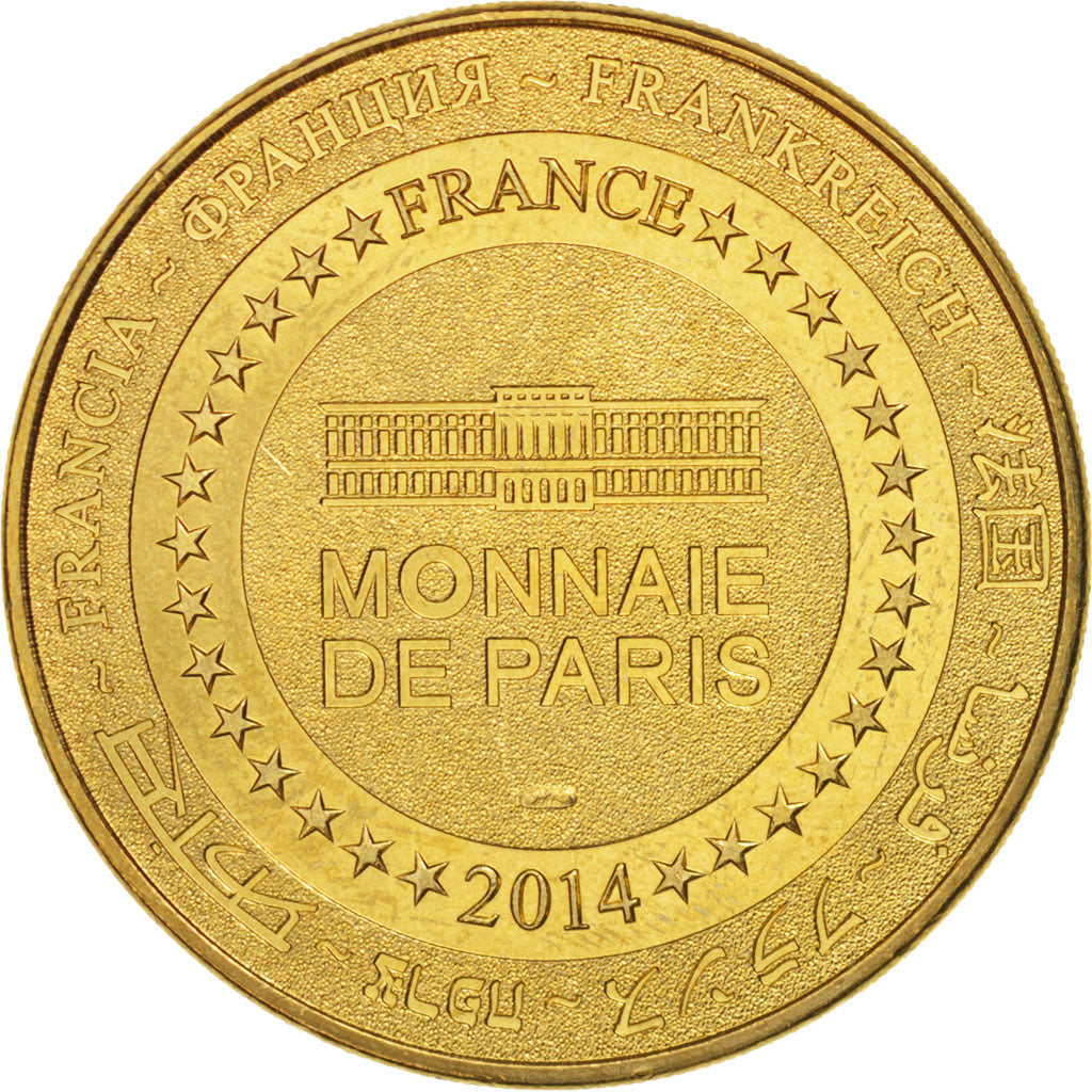 France, Jeton, Tourist Token, 34/ Place de la Comédie - Montpellier, 2014