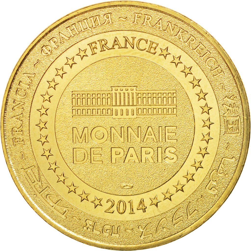 Francia, Token, Tourist Token, 34/ Aquarium - Explorateurs - Montpellier, 2014