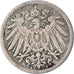 Monnaie, Empire allemand, 5 Pfennig, 1898