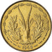Coin, West African States, 5 Francs, 1968